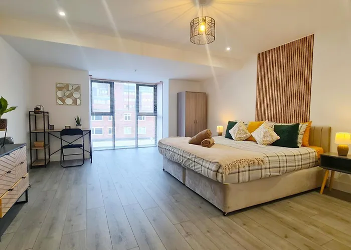 Premium City Apartment Near Harry Potter Studio And Luton Airport