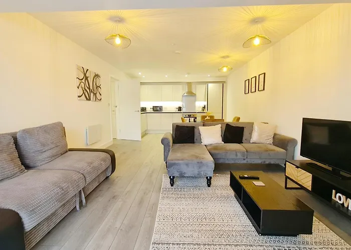 Premium City Apartment Near Harry Potter Studio And Luton Airport